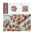 【BANNIES】尼泊爾 手作羊毛氈直徑10公分杯墊 精選12色(家用 杯墊 野餐 擺設 居家 時尚 配件)