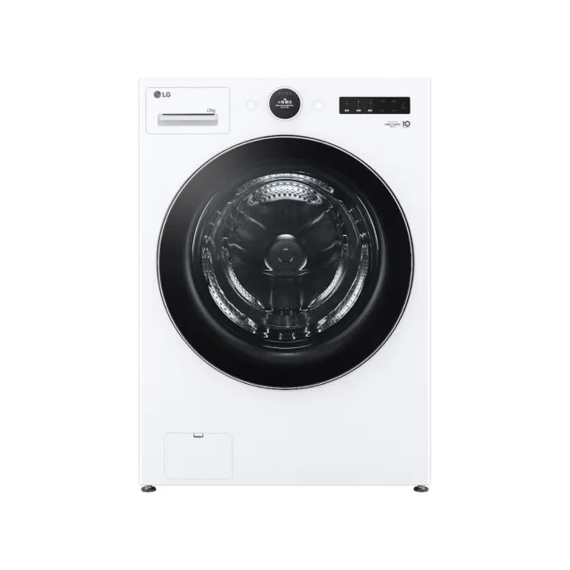 【LG 樂金】家電速22公斤+2.5公斤〔TWINWash〕蒸洗脫迷你洗+WiFi蒸洗脫變頻滾筒-白(WD-S22FW+WT-SD250HW)