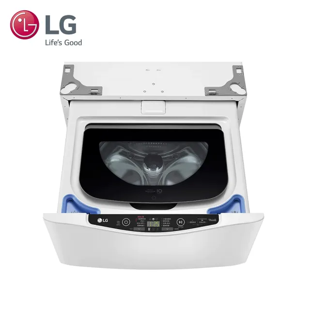 【LG 樂金】58H快配13+2公斤TWINWash◆WiFi蒸洗脫變頻滾筒洗衣機+蒸洗脫迷你洗◆白(WD-S13VCW+WT-SD201AHW)