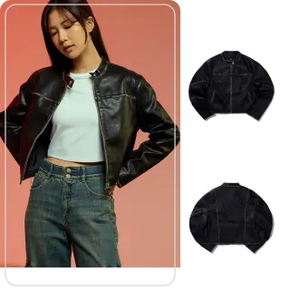 【Lee】女裝 休閒外套 / 短版 合成皮革  季節性版型(LB413002334)