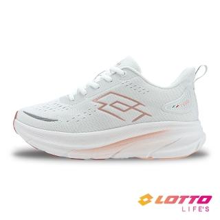 【LOTTO】女 寬楦 T600 MAX 輕賈卡緩震跑鞋(白-LT4AWR5809)