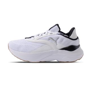 【PUMA】Softride Mayve Wns 女鞋 白黑色 網眼 透氣 編織 運動 慢跑鞋 31016002
