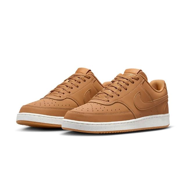 【NIKE 耐吉】Court Vision Low 男鞋 棕色 復古 低筒 膠底(HJ4031-200 ∞)