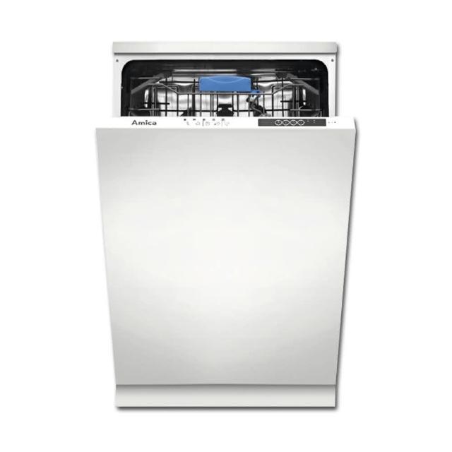 【Amica】全嵌式洗碗機 45cm 手洗單烘 冷凝烘乾 自備門板(ZIV-645T)
