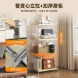 【慢慢家居】日式無印風-加厚層板高耐重四層置物架-層板可調 60x41x130(書架 書櫃 電器架)