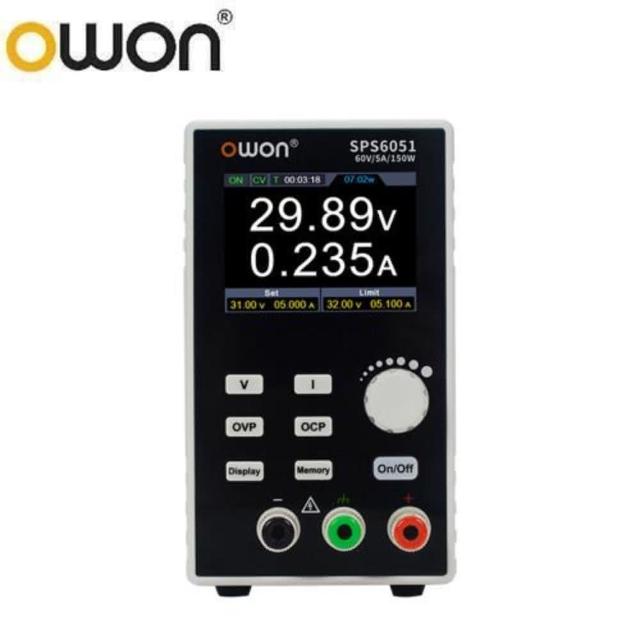 【OWON】SPS6051 可程式無風扇直流電源供應器