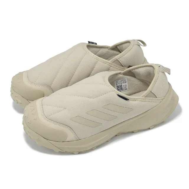 【adidas 愛迪達】麵包鞋 Terrex Winter Slip On Cold 男女鞋 卡其 保暖 套入式 愛迪達(ID3443)
