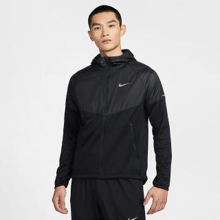 【NIKE 耐吉】AS M NK TF RPL SPHR MILER JKT 黑色 連帽外套 透氣排汗 長袖 連帽(FZ1112-010 ∞)