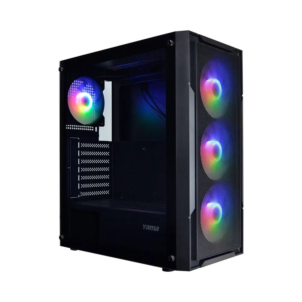 【華碩平台】R7八核GeForce RTX 3050{特里同J2FC}電競電腦(R7-7800X3D/B650/16G D5/1TB)
