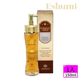 【3W CLINIC】韓國 ESHUMI 黃金蝸牛勝太逆齡精華 150ml(24K黃金勝太 抗皺 精華液)