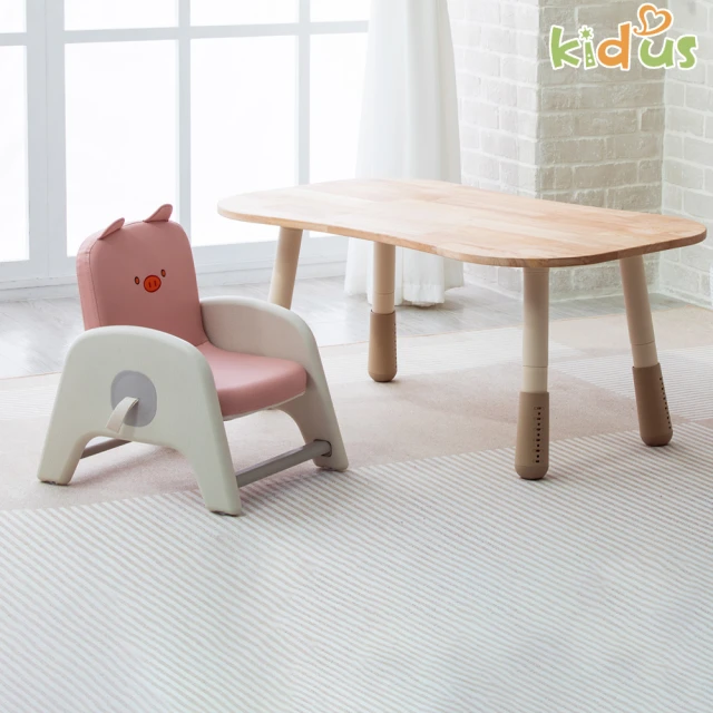 kidus 100公分兒童多功能桌椅組 一桌二椅(HS100