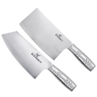 【金門金永利】鋼柄系列雙刀禮盒 切刀18cm+剁刀18cm(B1)