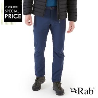 【RAB】Incline AS Pants 防風防潑水軟殼長褲 男款 深墨藍 #QFU84