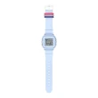 【CASIO 卡西歐】BABY-G+PLUS 系列 俏皮趣味電子錶款 藍色 BGD-10L-2_39mm