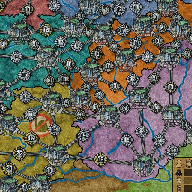 【新天鵝堡桌遊】電力公司擴充2：荷比盧/中歐地圖POWER GRID RECHARGED: BENELUX/CENTRAL EUROPE