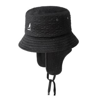 【KANGOL】618 MULTI QUILT 絎縫漁夫帽(黑色)