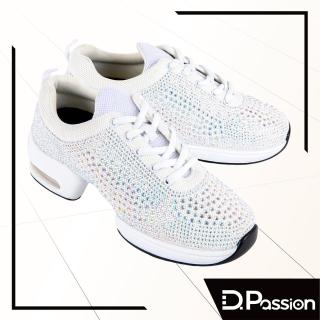 【D.Passion】9024 白 飛織氣墊(排舞鞋)