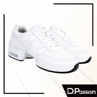 【D.Passion】8017 白牛 真皮平膠底(排舞鞋)