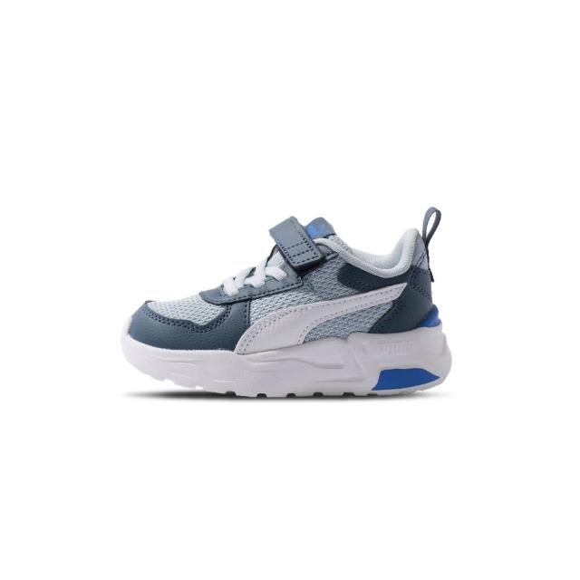 【PUMA】Trinity Lite AC+ Inf 小童 童鞋 灰藍色 網布 運動 魔鬼氈 慢跑鞋 39148111