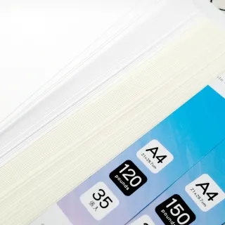 【SEASON 四季紙品禮品】四季A4厚美術卡紙 白 米(150g/120g RA10001)