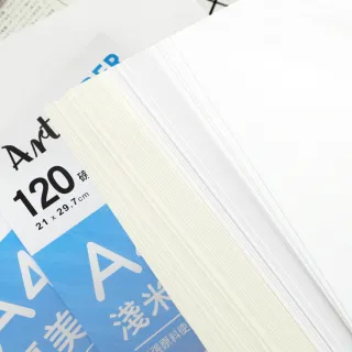 【SEASON 四季紙品禮品】四季A4厚美術卡紙 白 米(150g/120g RA10001)