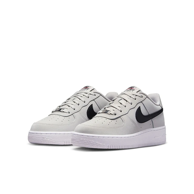 NIKE 耐吉 休閒鞋 女鞋 大童 運動鞋 AF1 AIR FORCE 1 LV8 1 GS 灰黑 FZ1021-001