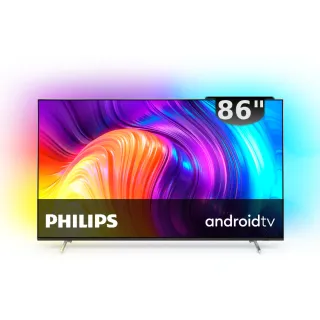 【Philips 飛利浦】86型 4K HDR android聯網液晶顯示器(86PUH8807) 