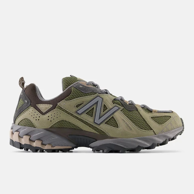 NEW BALANCE 男女 慢跑鞋 運動 戶外 越野 D楦 NB 610 v1 緩震 復古 軍綠(ML610TM)