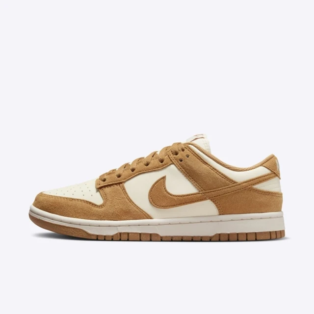 NIKE 耐吉 Wmns Dunk Low 女 休閒鞋 運動 經典 復古 低筒 穿搭 米白 亞麻(HJ7673-100)