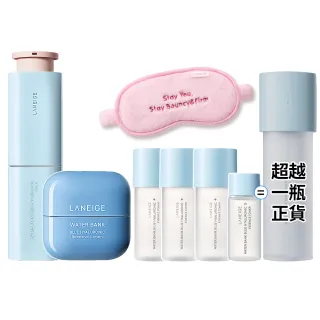 【LANEIGE 蘭芝】水酷修護保濕精壩雙星組(保濕精華 50ml+保濕霜 50ml 保濕保養 精華液 官方直營)