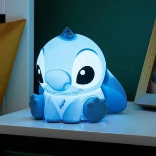 【Paladone UK】Disney 迪士尼 星際寶貝 史迪奇 軟Q捏捏矽膠 發光小夜燈(星際寶貝 史迪奇)