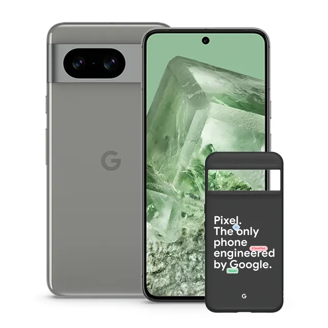 【Google】Pixel 8 6.2吋 5G 霧灰色(8G/128G/Google Tensor G3/5000萬畫素)