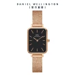 【Daniel Wellington】DW 手錶  Quadro、幻彩系列20X26、方錶、小圓錶、米蘭金屬錶(多款任選)