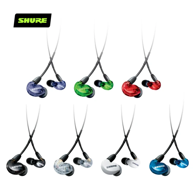 SHURE SE215專業監聽 耳道式耳機(鍵寧公司貨)