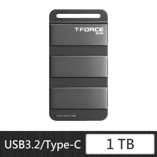 【Team 十銓】電競T-FORCE M200 狙擊者 Portable 1TB USB3.2 Gen2 Type-C 外接式固態硬碟(飆速讀寫2000MB)