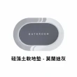 【DREAMCATCHER】軟式硅藻土地墊(60x40cm浴室地墊 廁所地墊 吸水地墊 防滑地墊 腳踏墊)