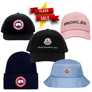 【MONCLER】MONCLER & CANADA GOOSE 毛帽/棒球帽任選(多款任選)