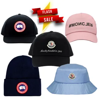 【MONCLER】MONCLER & CANADA GOOSE 毛帽/棒球帽任選(多款任選)