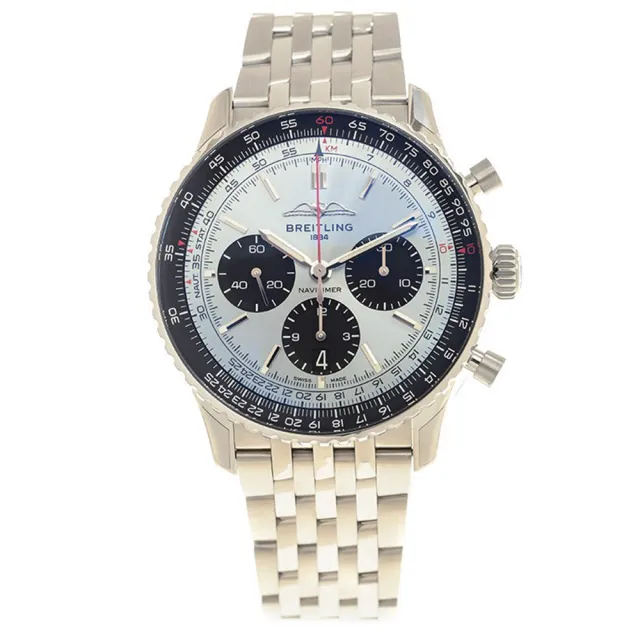 【BREITLING 百年靈】Navitimer B01 Chronograph航空計時腕表x41mm(AB0139241C2A1)