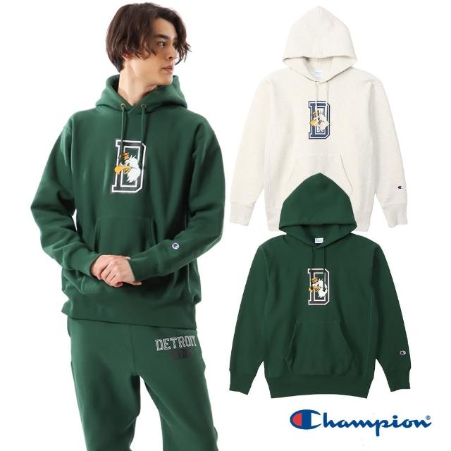 【Champion】官方直營-Champion REVERSE WEAVE系列老鷹連帽長袖上衣-男(2色)