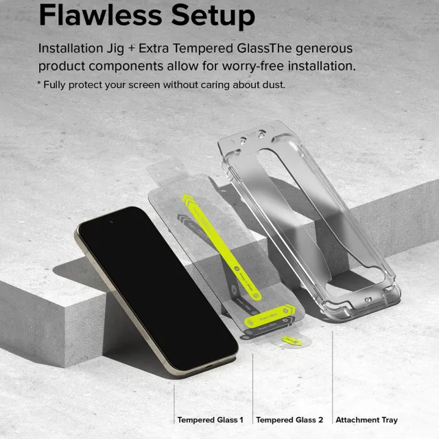 【Ringke】Google Pixel 11 / 10 / 9 ProXL / Pro  易安裝  Glass 玻璃螢幕保護貼(2入 附安裝工具)