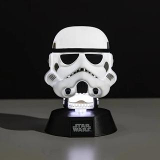 【Paladone UK】星際大戰 STAR WARS 電影 白武士風暴兵頭盔 面具小夜燈 ICON系列(生日禮物 星際大戰)