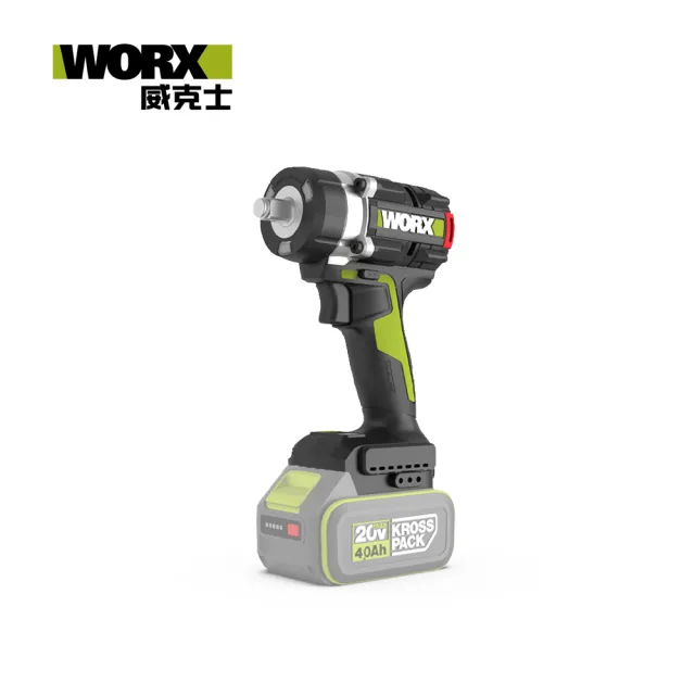 【WORX 威克士】20V 700Nm 無刷鋰電衝擊扳手 空機(WU270.9)