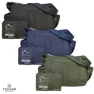 【TUCANO】Compatto 環保輕尼龍折疊收納側揹包(共3色)