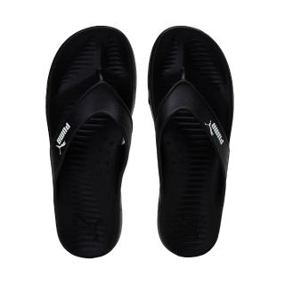 【PUMA】拖鞋 男鞋 女鞋 運動 夾腳拖 人字拖 Aqua Flip 黑 37509801