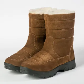 【PolarStar 桃源戶外】女保暖雪鞋『咖啡』P24620(防滑鞋底.雪地靴.賞雪.滑雪.雪地必備.防雪)