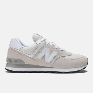 【NEW BALANCE】男女 復古鞋 運動 經典 復古 574系列 舒適 緩震 反光 穿搭 燕麥白(ML574EVW)