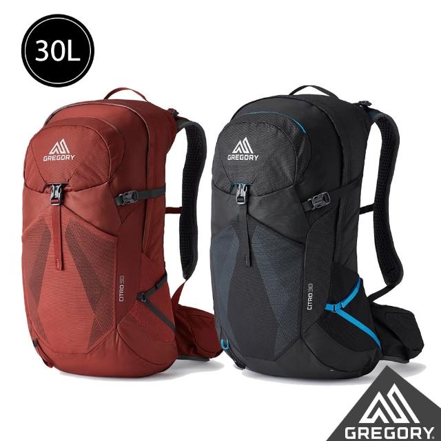 【Gregory】30L CITRO 多功能 登山背包 後背包 登山包 水袋包 磚石紅  臭氧黑(抗撕裂 耐用 單日登山)