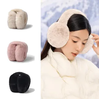 【Mass】超大保暖耳罩 男女防寒防凍護耳罩 毛茸戶外滑雪耳套｜聖誕交換禮物(冬天旅行/戶外保暖/通勤防寒)