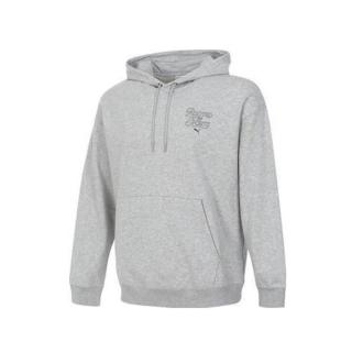 【PUMA】長袖上衣 男款 帽T 運動 亞規 Team CC 灰 63103604